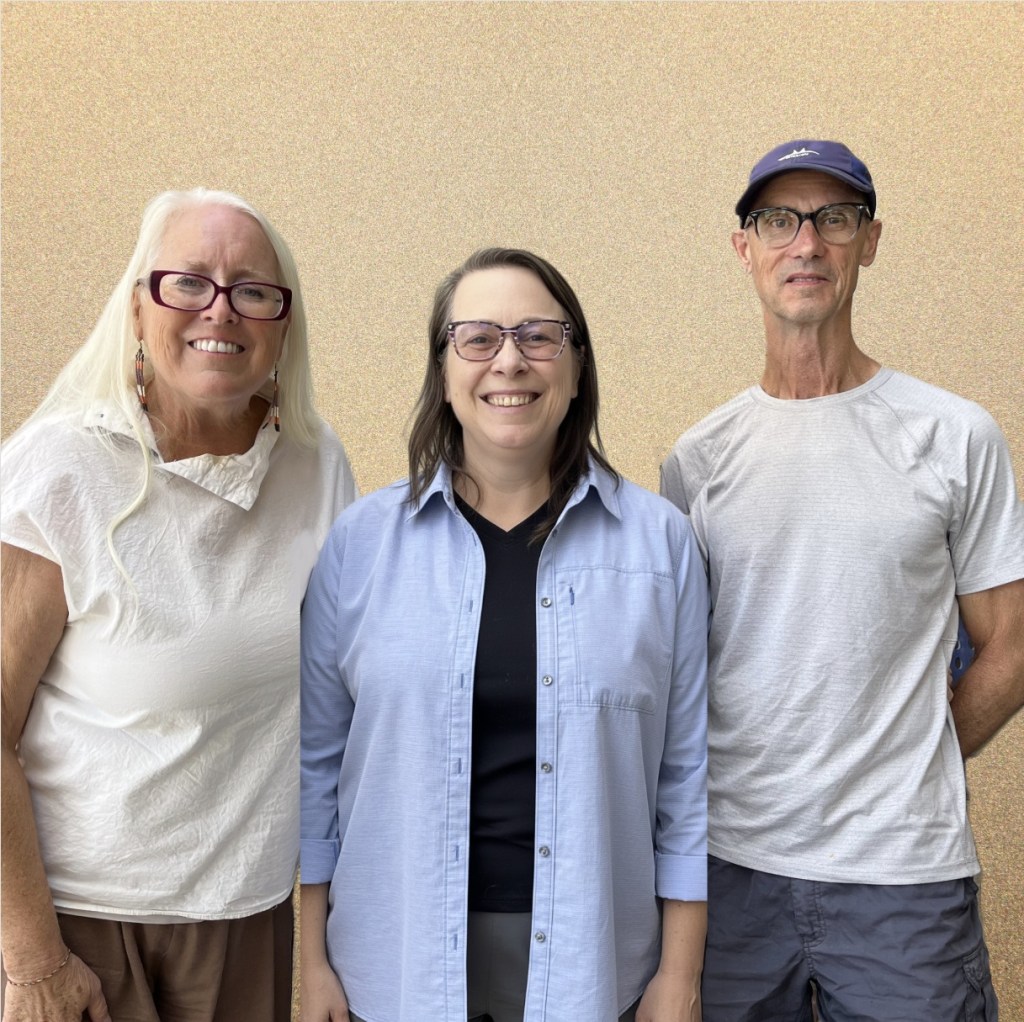 Pam, David, and Melissa